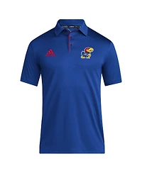 Adidas Men's Royal Kansas Jayhawks 2024 Coaches Aeroready Polo