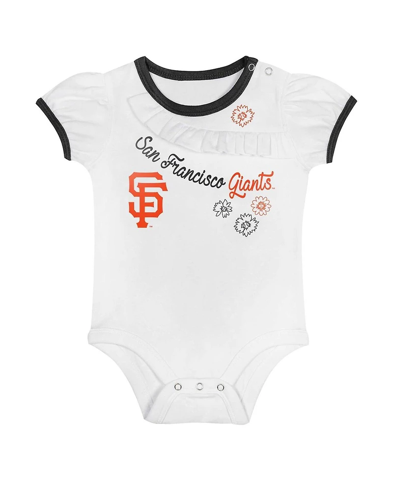 Outerstuff Baby Boys and Girls San Francisco Giants Sweet Bodysuit Skirt Set