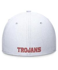 Nike Men's White Usc Trojans 2024 On-Field Swoosh Flex Hat