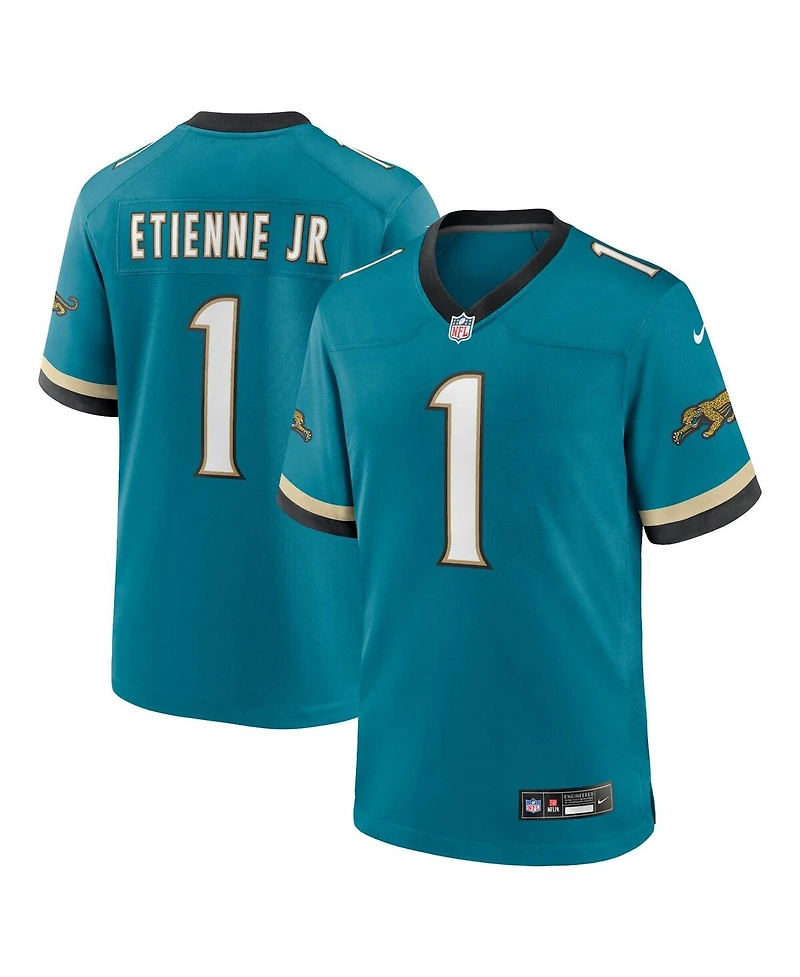Nike Men's Travis Etienne Jr Teal Jacksonville Jaguars Prowler Throwback Player Game Jersey