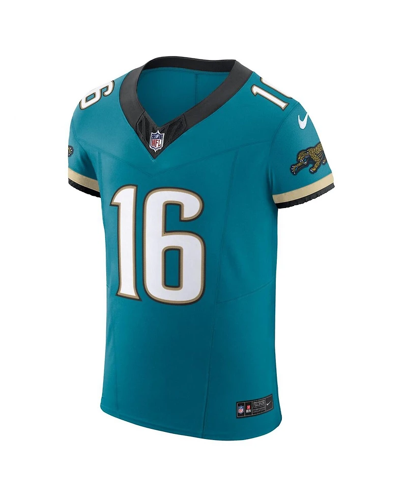 Nike Men's Trevor Lawrence Teal Jacksonville Jaguars Prowler Throwback Vapor F.u.s.e. Elite Jersey