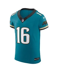 Nike Men's Trevor Lawrence Teal Jacksonville Jaguars Prowler Throwback Vapor F.u.s.e. Elite Jersey