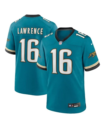 Nike Men's Trevor Lawrence Teal Jacksonville Jaguars Prowler Throwback Player Game Jersey
