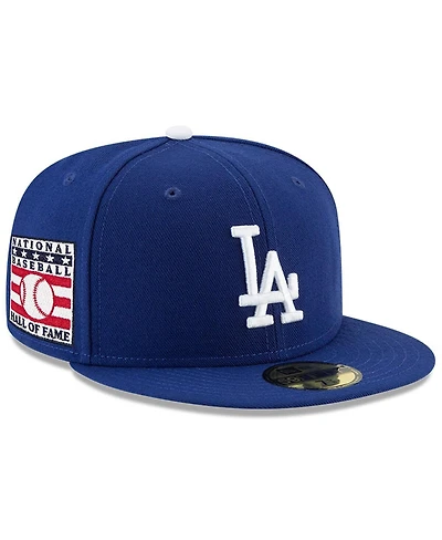 New Era Men's Royal Los Angeles Dodgers National Baseball Hall of Fame 59FIFTY Fitted Hat