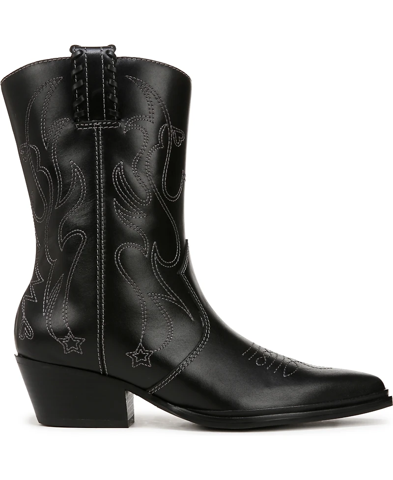 Franco Sarto Women's Bianca Mid Shaft Western Boots