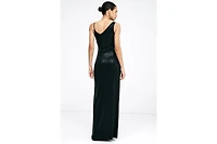 Marcella Women's Liberty Metallic Gown
