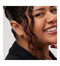 Ana Luisa Gold Huggie Earrings - Amaya