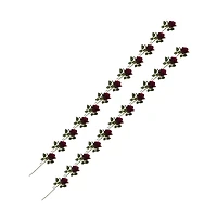 Slickblue Lifelike Rose Artificial Flower for Timeless Decor (Set of 24)