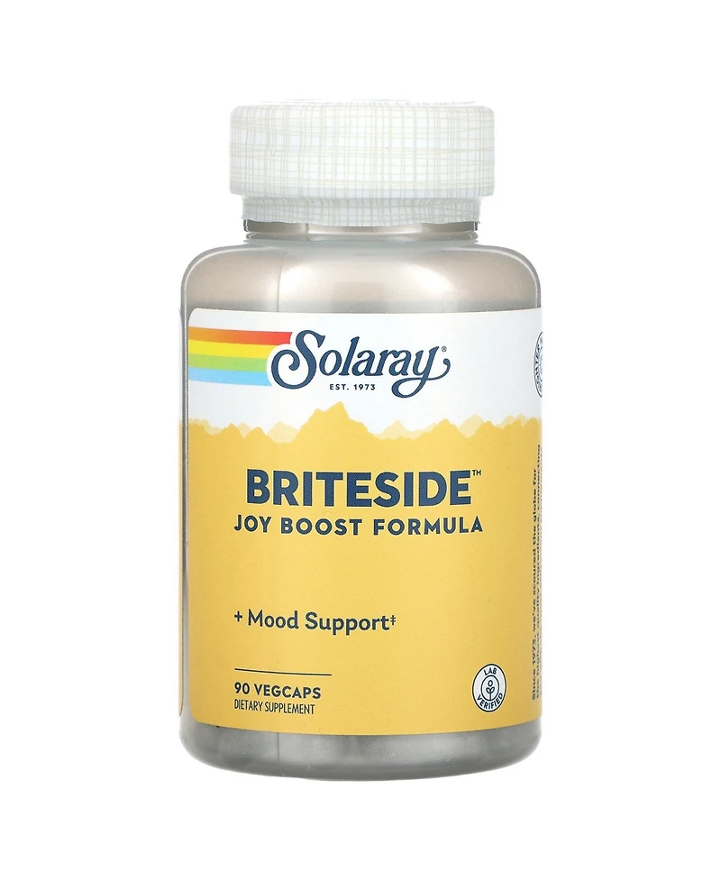 Solaray Briteside Joy Boost Formula - 90 VegCaps