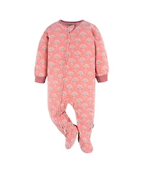 Toddler Girls' Footed Blanket Sleepers, 2-pack