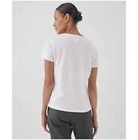 Pact Women's Softspun V-Neck Tee