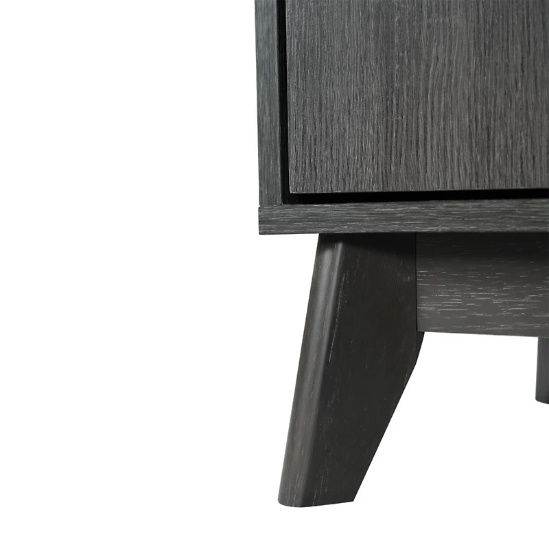 Blakely Mid-Century Modern Tv Stand Made With Durable Engineered Wood