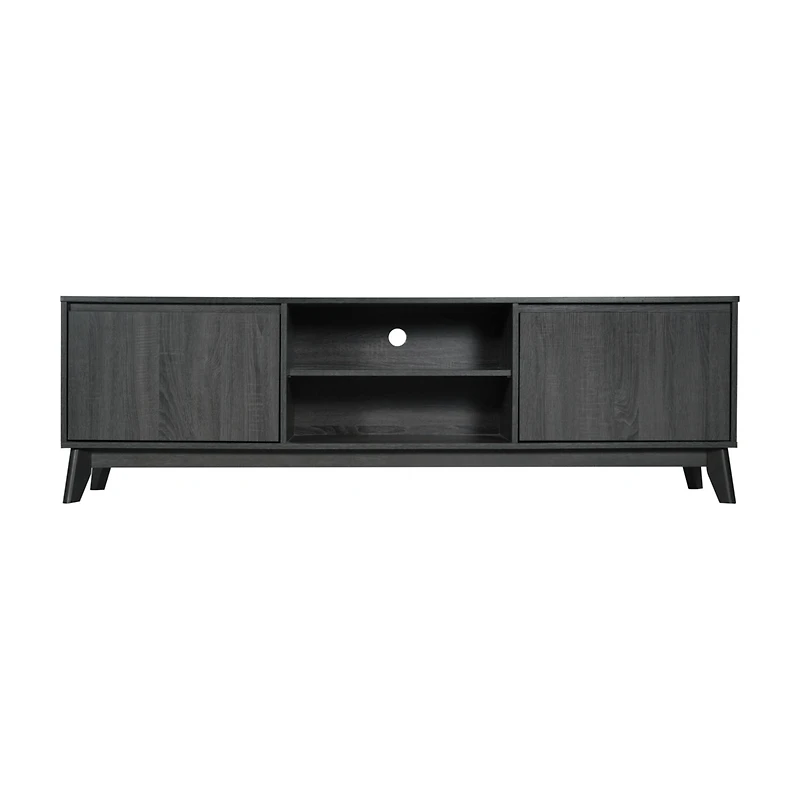 Blakely Mid-Century Modern Tv Stand Made With Durable Engineered Wood