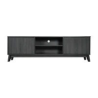 Blakely Mid-Century Modern Tv Stand Made With Durable Engineered Wood