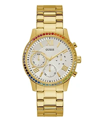 Guess Women's Analog Gold Tone Stainless Steel Watch, 40mm