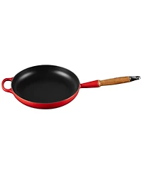 Le Creuset Enameled Cast Iron Alpine Wood Handle 2.25-Qt. Fry Pan - Marseille