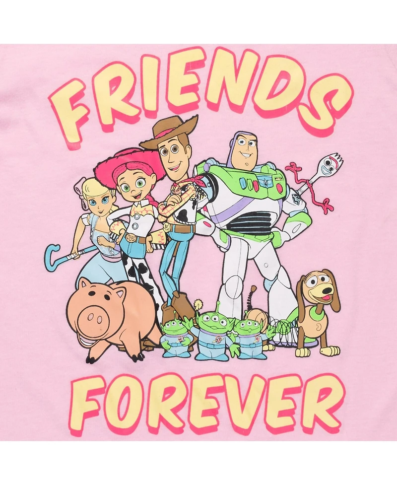 Disney Pixar Toddler Girls Disney Toy Story 3 Pack T-Shirts