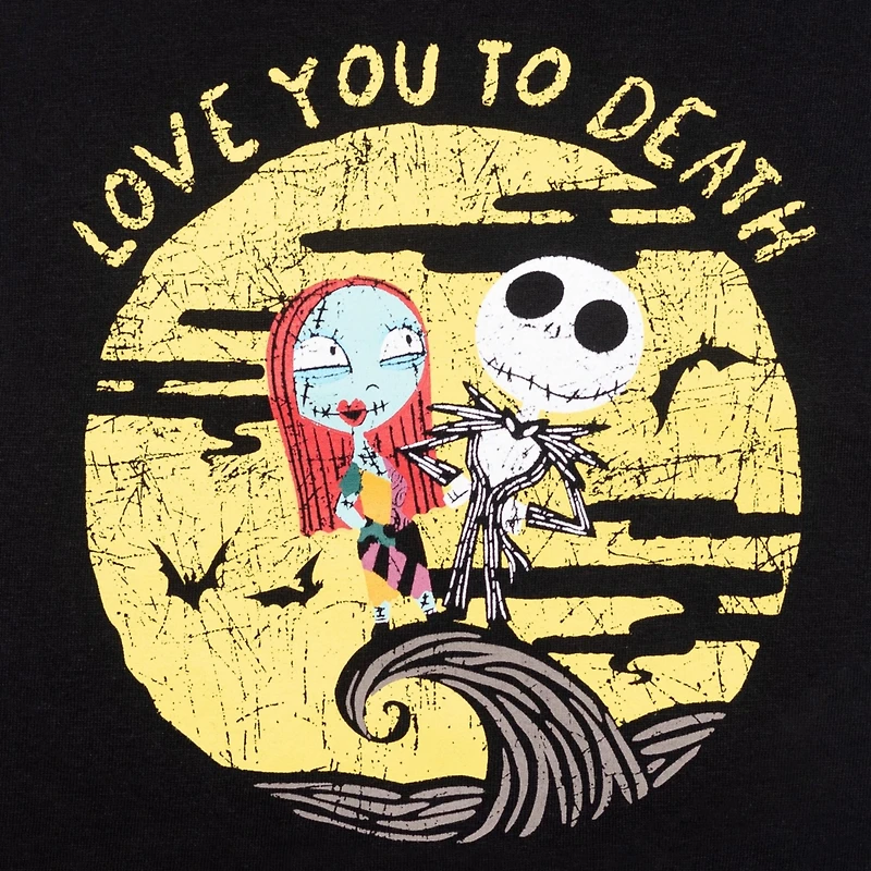 Nightmare Before Christmas Toddler Girls Disney Jack Skellington Sally 3 Pack T-Shirt