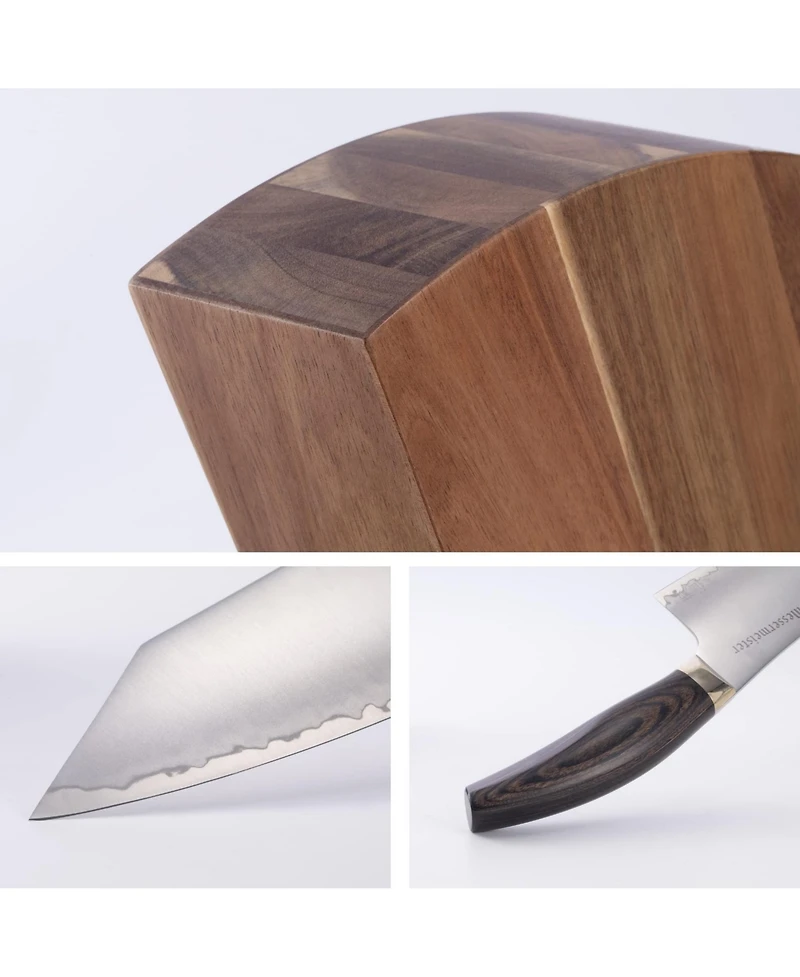 Messermeister Kawashima 5 Piece Set with Magnet Block