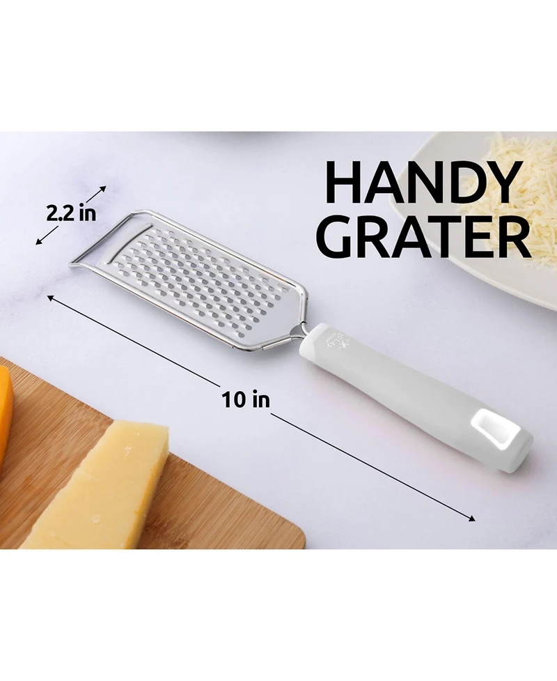 Professional Stainless Steel Flat Handheld Cheese Grater