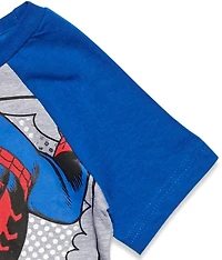 Avengers Toddler Boys Marvel Captain America Black Panther Iron Man Short Sleeve Graphic T-Shirt