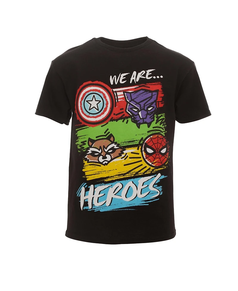 Avengers Boys Marvel 3 Pack T-Shirts