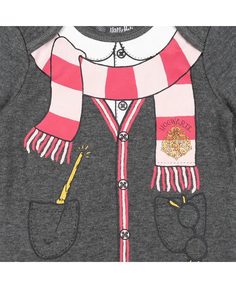 Harry Potter Baby Girls Baby 3 Pack Bodysuits Newborn to