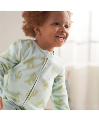 Gerber Baby Girls Baby Baby Footless Fleece Pajamas, 3-Pack