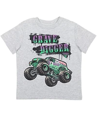 Monster Jam Toddler Boys El Toro Loco Zombie Maximum Destruction 4 Pack Graphic T-Shirts to