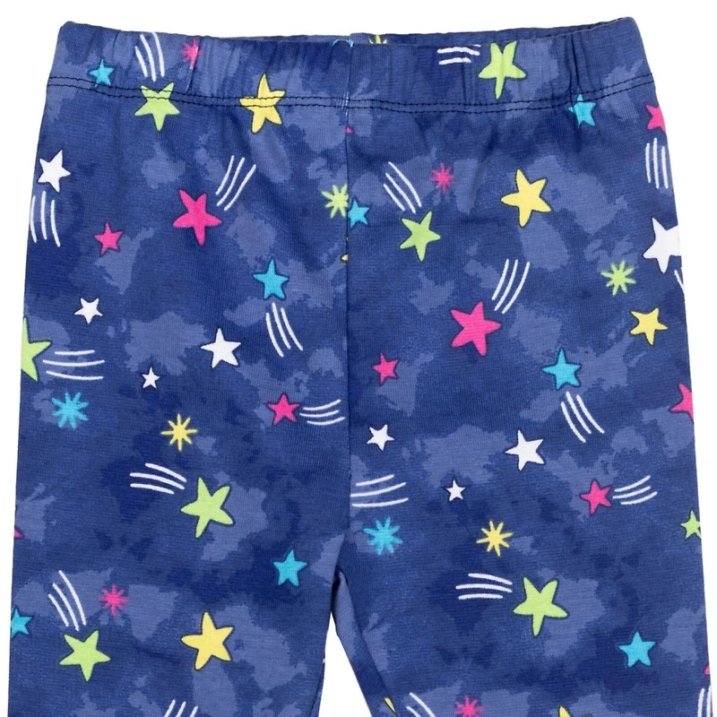 Star Wars Baby Girls The Mandalorian Yoda T-Shirt and Leggings Outfit Set