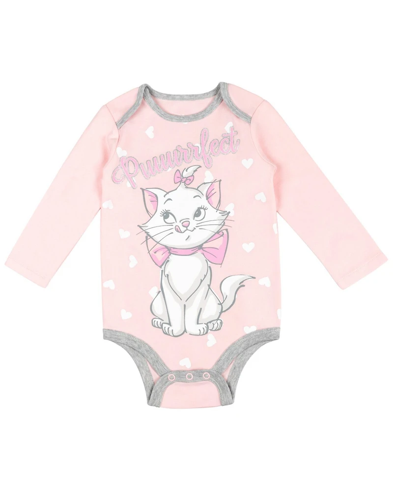 Bambi Baby Girls Disney Classics 5 Pack Bodysuits