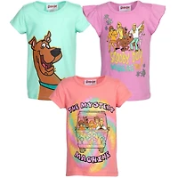 Scooby Doo Girls Warner Bros. 3 Pack T-Shirts