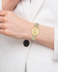 Coach Women's Gold Elliot Stainless Steel Watch 28mm