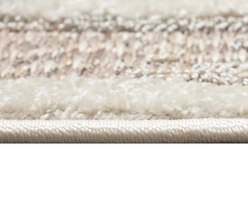 Liora Manne' Napoli Diamond Stripe 1'11"x7'6" Runner Area Rug