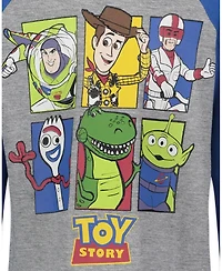 Disney Toddler Boys Toy Story Cars Lion King Guard Mickey Mouse 2 Pack Cosplay Long Sleeve T-Shirts to
