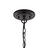 Jonathan Y Harper Industrial Farmhouse Iron Led Pendant