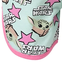 Star Wars The Mandalorian Child Girls French Terry T-Shirt and Shorts Outfit Set Toddler|Child