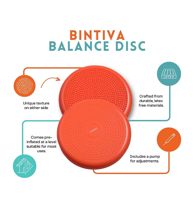 Bintiva Balance Disc - Wiggle Seat 33cm