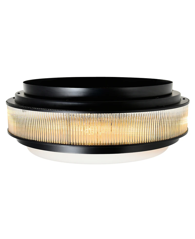 Cwi Lighting 8" Metal Valdivia 4 Light Flush Mount