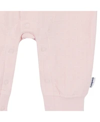 Gerber Baby Girls Hooded Long Sleeve Romper