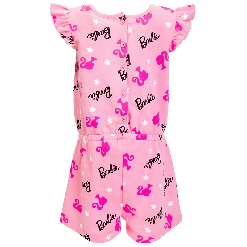 Barbie Girls French Terry Sleeveless Romper
