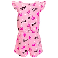Barbie Girls French Terry Sleeveless Romper