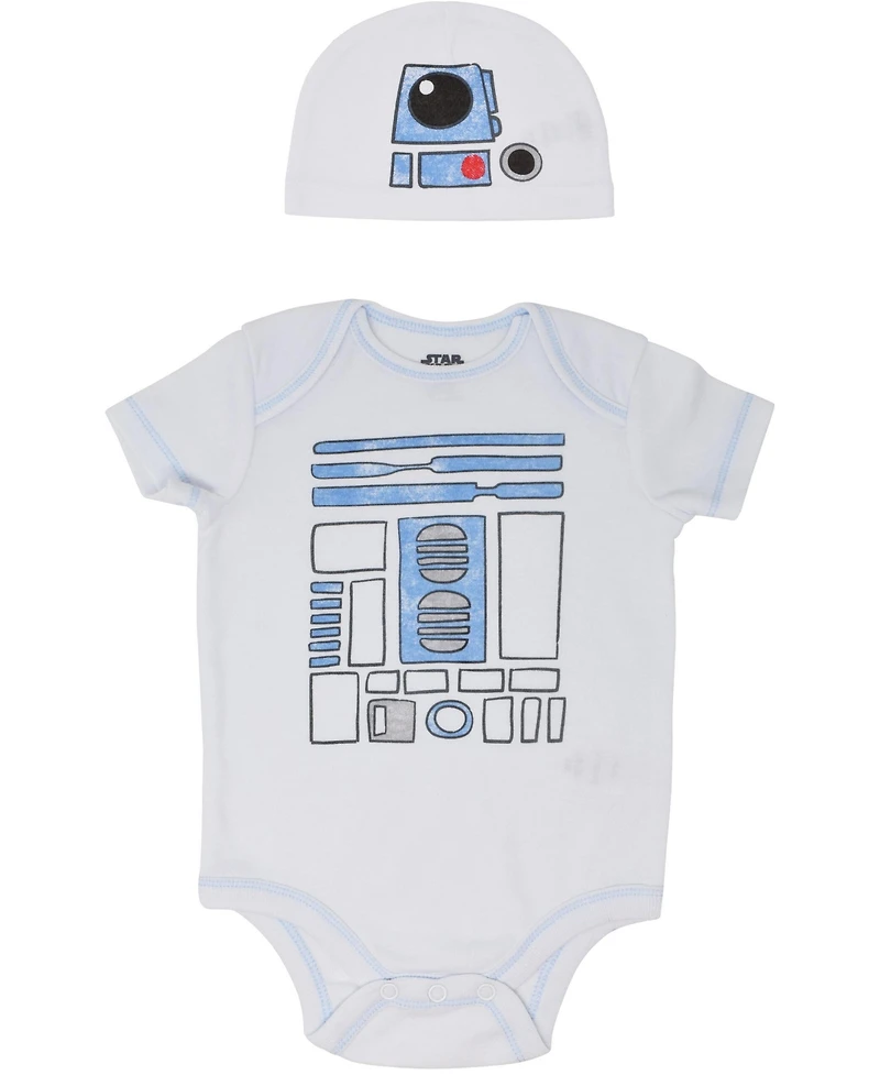 Star Wars Baby Boys Costume Bodysuit and Hat Set