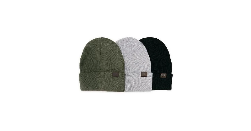 Muk Luks Women's 3 Pack Beanie