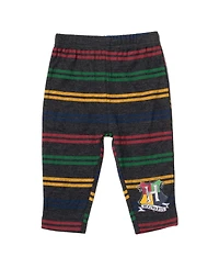 Harry Potter Baby Boys Gryffindor Hufflepuff Ravenclaw Bodysuit Pants and Hat 3 Piece Outfit Set Newborn to