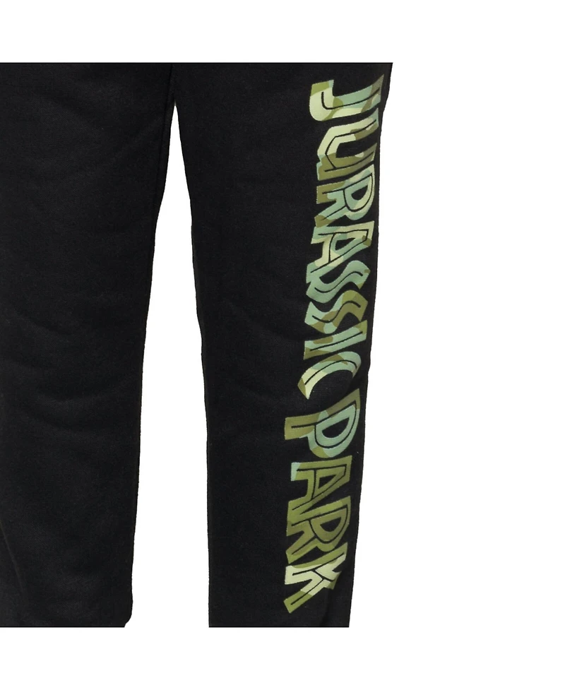 Jurassic World Toddler Boys Dinosaur Park T-Rex Fleece Pullover Hoodie and Pants Outfit Set to