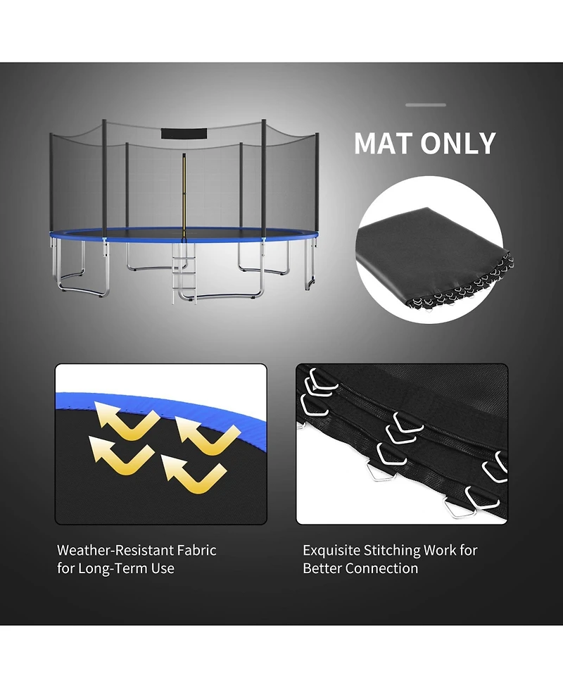 High-Elastic Pp Replacement Jumping Mat