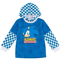 Sega Little Boys Sonic the Hedgehog Hangdown T-Shirt to