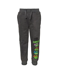 Teenage Mutant Ninja Turtles Fleece Pullover Hoodie and Pants Outfit Set Toddler to Big Kid Sizes (2T