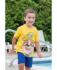 Paw Patrol Toddler Boys Chase Marshall Rubble Rocky 4 Pack Graphic T-Shirts